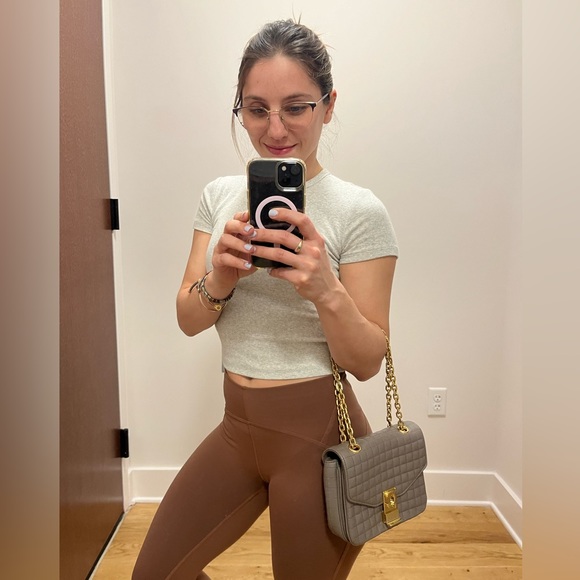 Celine C Bag Quilted Calfskin in ‘Pebble’ - Picture 14 of 14